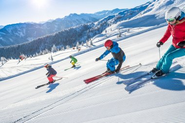 Skifahrer | © Flachau Tourismus
